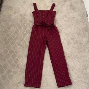 Red jumpsuit Final Sale